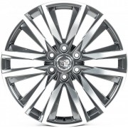 Replica Cadillac (CA1736) 9x22 6x139.7 ET28 DIA78.1 (MG) Replica Cadillac (CA1736) 9x22 6x139.7 ET28 DIA78.1 (MG)