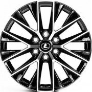 Replica Lexus (LX3219) 8x20 6x139.7 ET55 DIA95.1 (black machined face) Replica Lexus (LX3219) 8x20 6x139.7 ET55 DIA95.1 (black machined face)