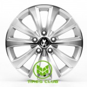 Replica Volkswagen (VV696) 7x16 5x112 ET45 DIA57.1 (silver machined face)