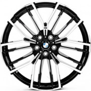 Replica BMW (B3289) 8.5x20 5x112 ET30 DIA66.6 (black machined face) Replica BMW (B3289) 8.5x20 5x112 ET30 DIA66.6 (black machined face)