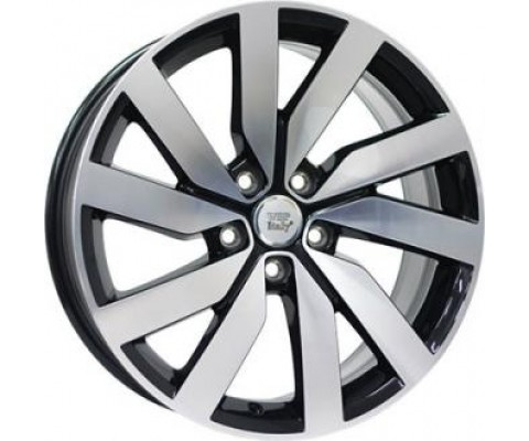 WSP Italy Volkswagen (W468) Cheope 8x18 5x112 ET44 DIA57.1 (gloss black polished)