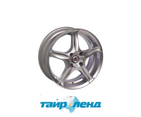 DJ 329 7x17 5x112 ET35 DIA72.6 (silver)