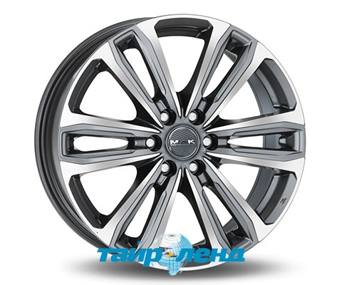 Mak Safari 6 8.5x20 6x139.7 ET50 DIA (gun metal mirror face) Mak Safari 6 8.5x20 6x139.7 ET50 DIA (gun metal mirror face)