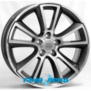 WSP Italy Opel (W2504) Moon 8x18 5x110 ET43 DIA65.1 (anthracite polished)