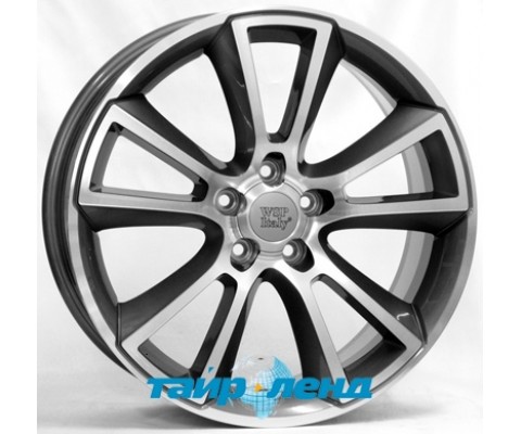 WSP Italy Opel (W2504) Moon 8x18 5x110 ET43 DIA65.1 (anthracite polished)